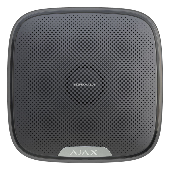 Бездротова вулична сирена Ajax StreetSiren black
