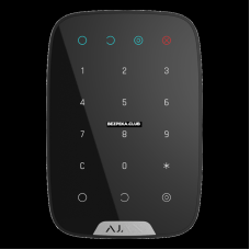 Бездротова сенсорна клавіатура Ajax KeyPad black