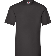 Футболка чоловіча Fruit of the Loom Valueweight Черный 2XL
