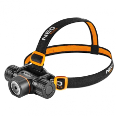 Neo Tools Ліхтар налобний, акум. USB, 4000 мАг, 3,7 Li-ion, 20Вт, 2000 лм
