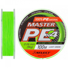 Шнур Select Master PE 100м 0.20мм 24кг салат
