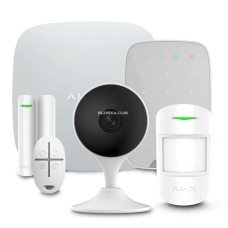 Комплект сигналізації Ajax StarterKit + KeyPad white + Wi-Fi камера 2MP-C22EP-A