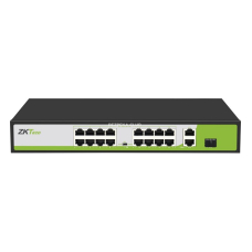 16-портовый PoE коммутатор ZKTeco ZK-PoE1621NS-200W