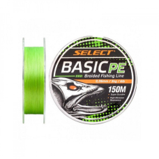 Шнур Select Basic PE 150m (салат.) 0.14mm 15lb/6.8kg