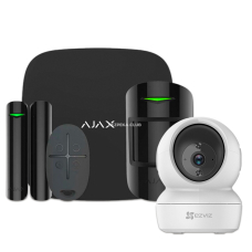 Комплект бездротової сигналізації Ajax StarterKit black + Wi-Fi камера 2MP-CS-C6N