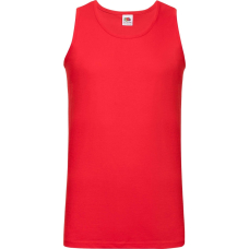 Майка Fruit of the Loom Valueweight Athletic Vest Красный XL