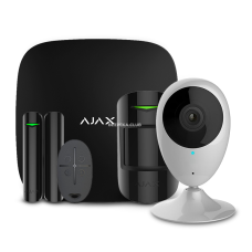 Комплект бездротової сигналізації Ajax StarterKit black + Wi-Fi камера 2MP-H