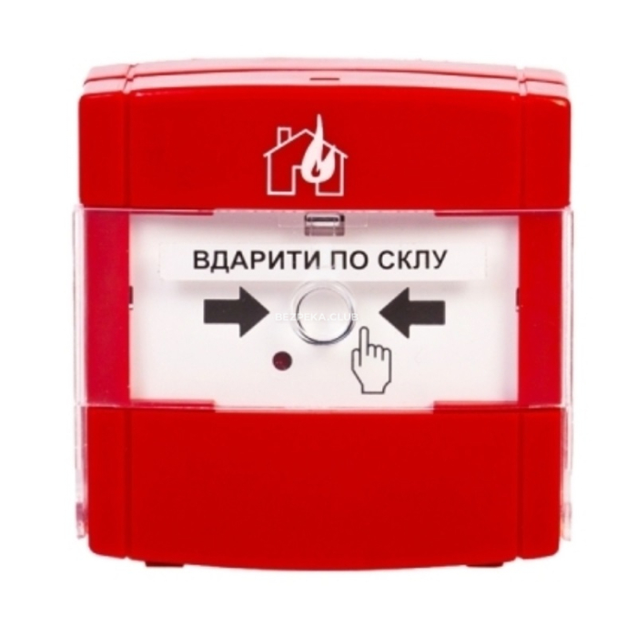 Адресный ручной пожарный извещатель Tiras DETECTO MNL100