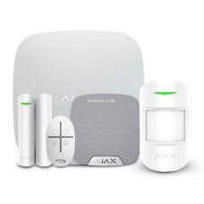 Комплект бездротової сигналізації Ajax StarterKit + HomeSiren white