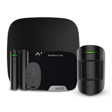 Комплект бездротової сигналізації Ajax StarterKit + HomeSiren black
