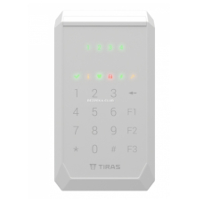 Кодова клавіатура Tiras K-PAD4 white для керування охоронною системою Orion NOVA II