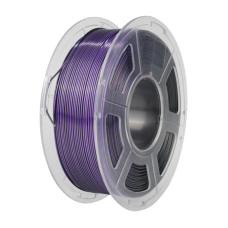 Silk PLA+ пластик Sunlu Dual Color для 3D-принтера 1.75mm 1кг Чорний-Фіолетовий