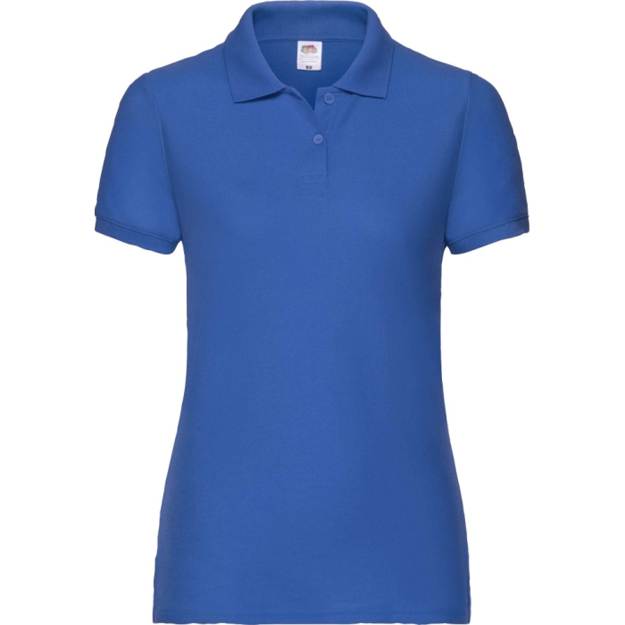 Теніска Fruit of the Loom 65:35 Polo Ladies Ярко-Синий XS