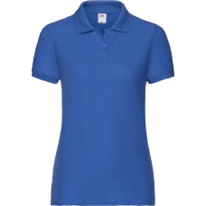 Теніска Fruit of the Loom 65:35 Polo Ladies Ярко-Синий S