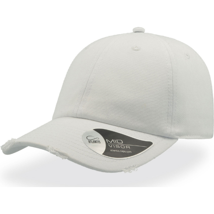 Кепка Atlantis DAD HAT DESTROYED Белый 58 см