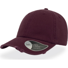 Кепка Atlantis DAD HAT DESTROYED Бордовый 58 см