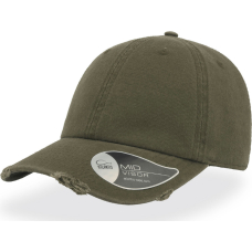 Кепка Atlantis DAD HAT DESTROYED Оливковый 58 см