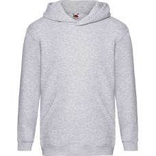 Худі дитяче Fruit of the Loom Kids Premium Hooded Sweat Серый Меланж 9-11 лет