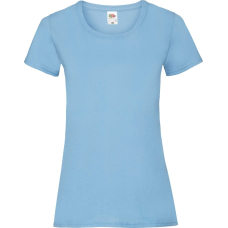 Футболка Fruit of the Loom Valueweight Ladies Голубой L