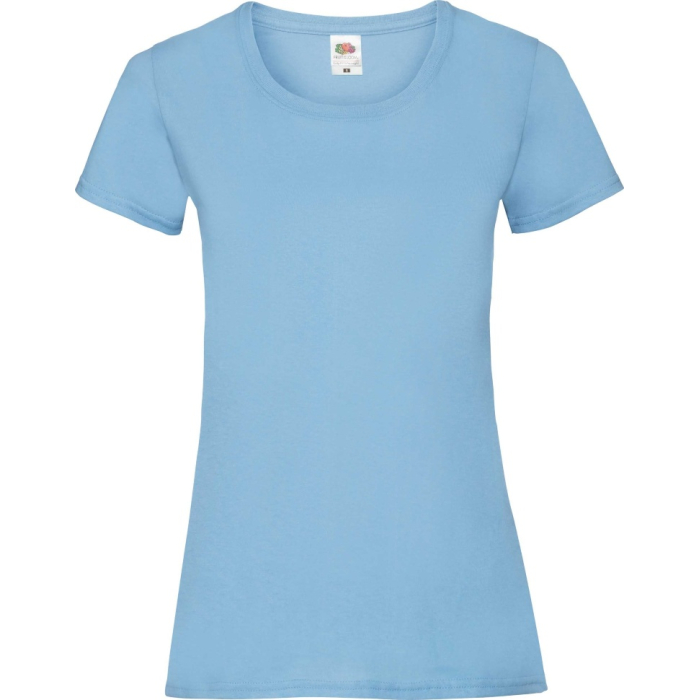 Футболка Fruit of the Loom Valueweight Ladies Бирюзовый L
