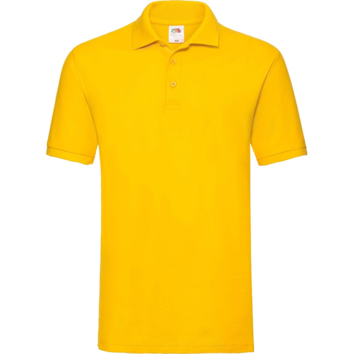 Теніска Fruit of the Loom Premium Polo Солнечно-Желтый S