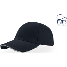 Кепка Atlantis Liberty Sandwich Темно-Синий с Белым 58 см