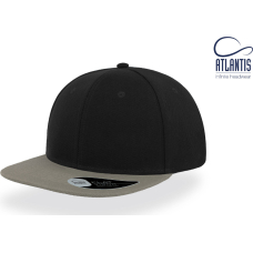 Кепка Atlantis Snap Back Черный с Серым 58 см