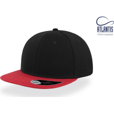 Кепка Atlantis Snap Back Черный с Красным 58 см