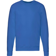 Світшот Fruit of the Loom Lightweight Raglan Sweat Ярко-Синий S