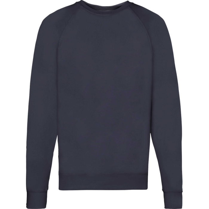 Світшот Fruit of the Loom Lightweight Raglan Sweat Глубокий Темно-Синий XL