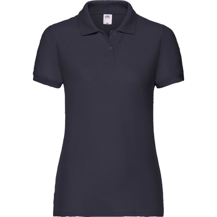 Теніска Fruit of the Loom 65:35 Polo Ladies Глубокий Темно-Синий L