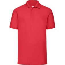 Теніска Fruit of the Loom 65:35 Polo Красный 2XL