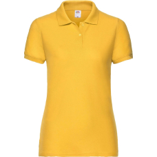 Теніска Fruit of the Loom 65:35 Polo Ladies Солнечно-Желтый М