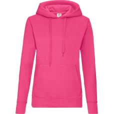 Худі Fruit of the Loom Hooded Sweat Ladies Ярко-Розовый XL