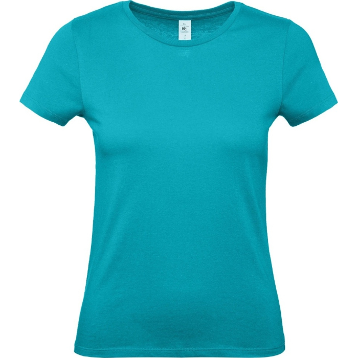 Футболка B&C #E150\women Бирюзовый S