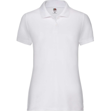 Теніска Fruit of the Loom 65:35 Polo Ladies Белый S