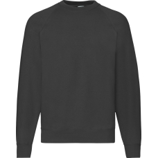 Світшот Fruit of the Loom Raglan Sweat Черный М