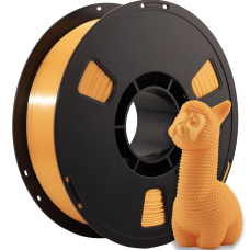 SILK PLA+ пластик для 3D-принтера 1.75mm 1кг Помаранчевий