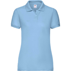 Теніска Fruit of the Loom 65:35 Polo Ladies Голубой S