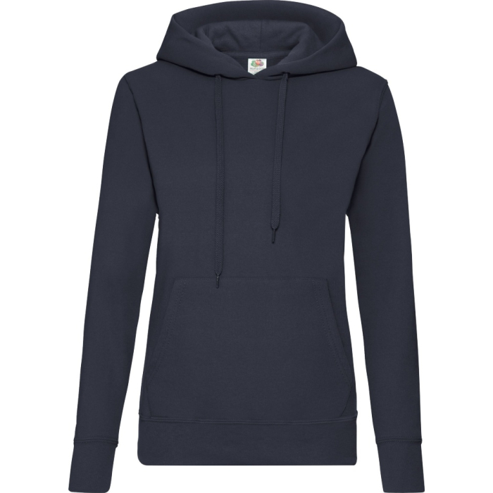 Худі Fruit of the Loom Hooded Sweat Ladies Глубокий Темно-Синий XL