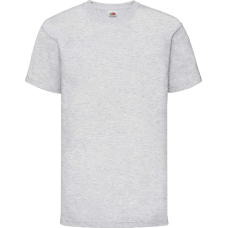 Футболка дитяча Fruit of the Loom Valueweight Kids Серый Меланж 5-6 лет