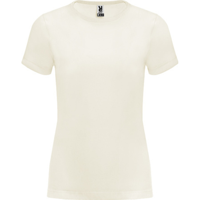 Футболка Roly Basset Organic\woman Бежевый M