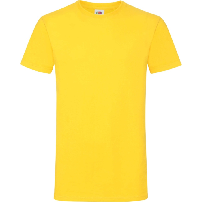Футболка Fruit of the Loom Sofspun Солнечно-Желтый 3XL