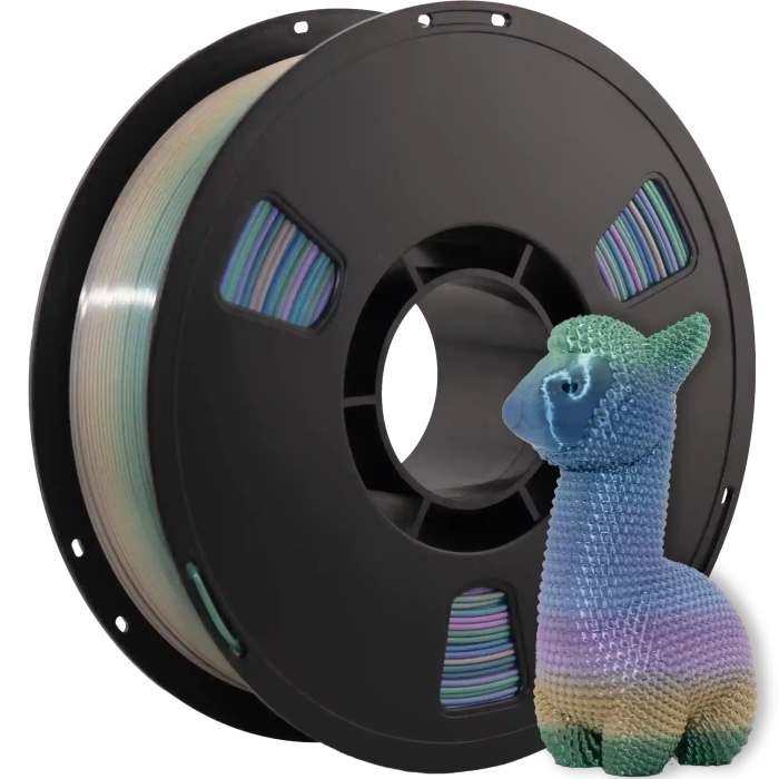 SILK PLA Rainbow -пластик для 3D-принтера 1.75mm 1кг Rainbow Universe