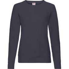 Світшот Fruit of the Loom Lightweight Raglan Sweat Ladies Глубокий Темно-Синий 2XL