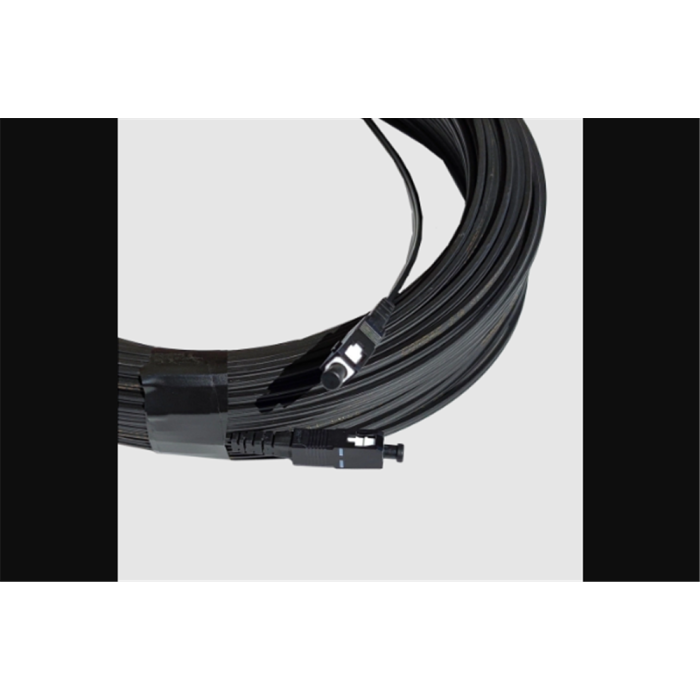 CMS UPC-100SCSC(SM)S(ON)FTTH-OD - Патчкорд плоский, зовнішнього виконання 100 м, Simplex