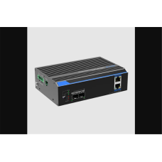 UTP7202GE-POE - Промисловий 2-портовий некерований комутатор Gigabit+2*SFP (12-48 В)