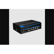 UTP7204GE-PD - 4-портовий промисловий повногігабітний PoE-комутатор (60 Вт з живленням від HPoE)