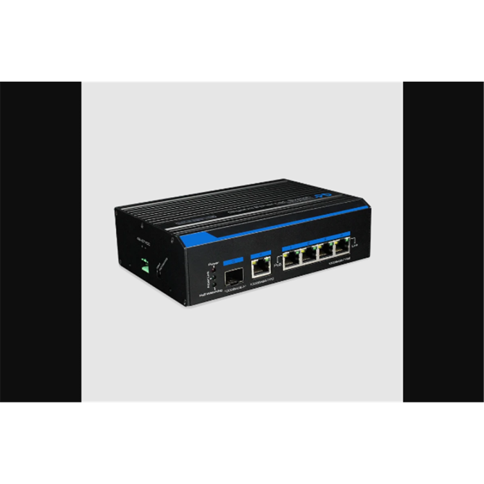 UTP7204GE-PD - 4-портовий промисловий повногігабітний PoE-комутатор (60 Вт з живленням від HPoE)