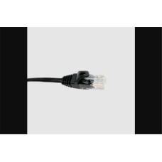 Патч-корд  E-server UTP,  0.5 м, кат. 5e - чорний